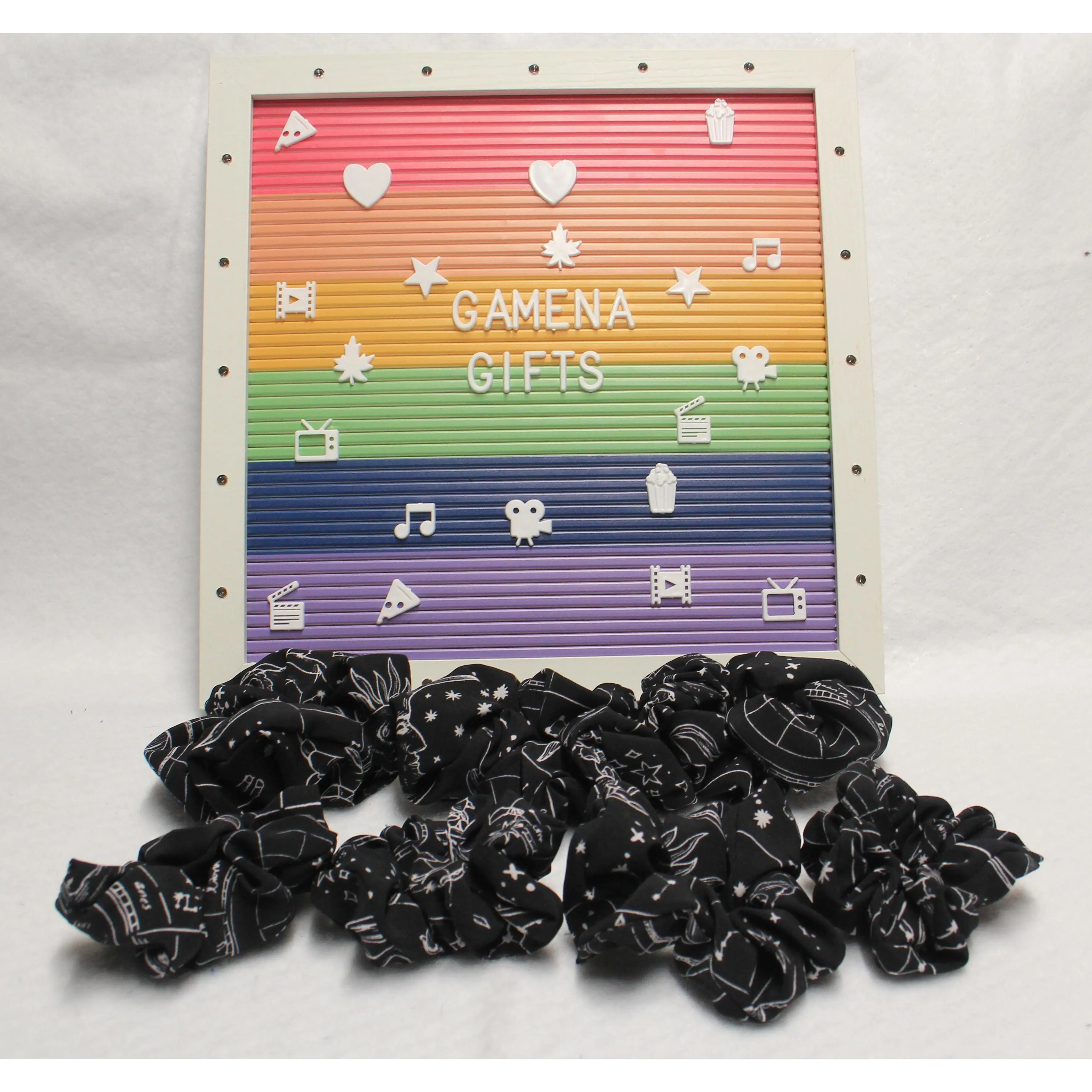 Constellations scrunchies