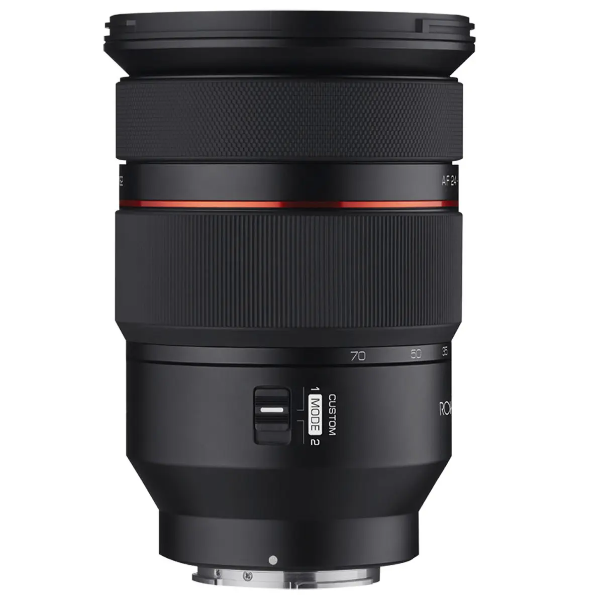 Rokinon 24-70mm f/2.8 Auto Zoom Standard Lens for Sony E - Smooth Operation, Secure Mount Compatibility