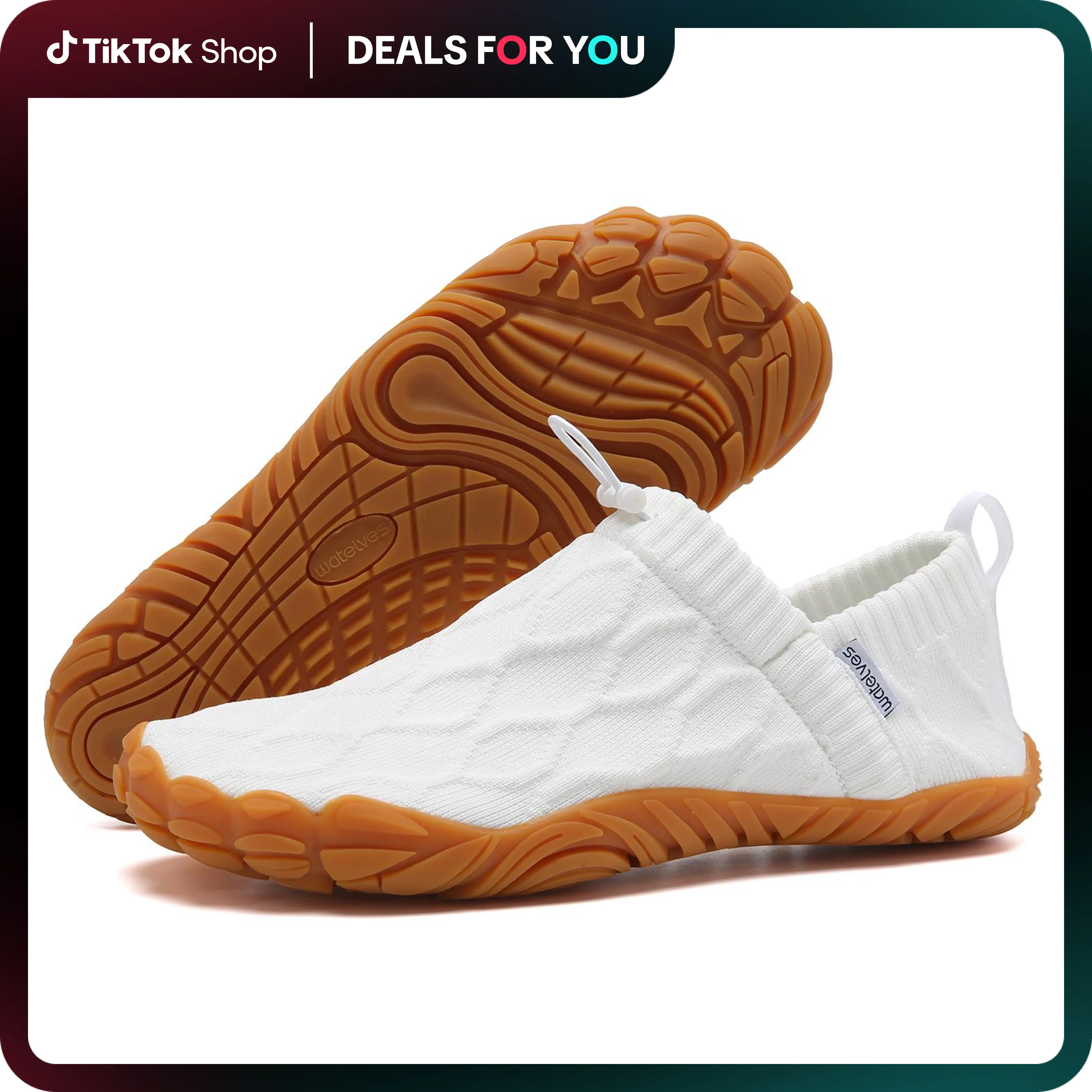 WateLves Barefoot Walking Shoes Women Men Minimalist Comfortable Water Shoes Beach Outdoor Running Sneakers TikTokShopfalldealsforyou