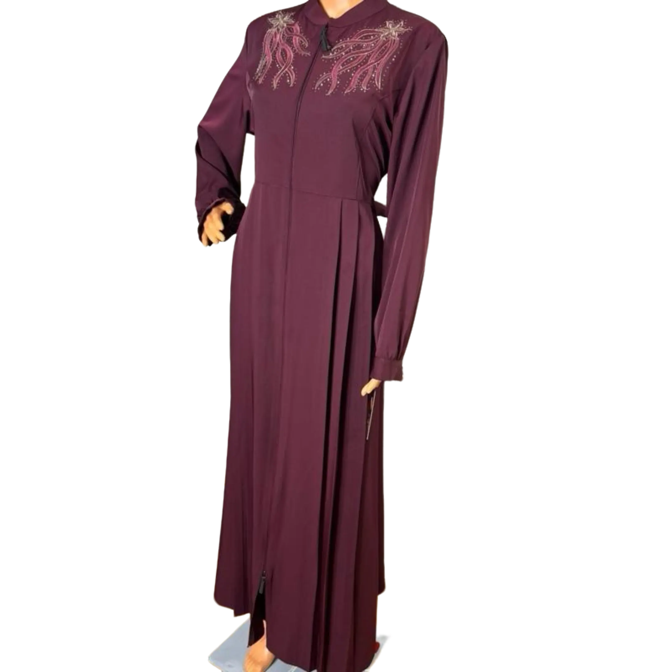 Women's Islamic Abaya Dress, Modest Muslim Outfits, Muslim Fashion, Closed Abaya Abayas, Elegant Traditional Abayas