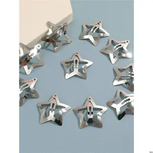 Shopping And For Clip Color s Women Set / 8pcs ' Silver Metal Star Hair Set Daily Use Street
