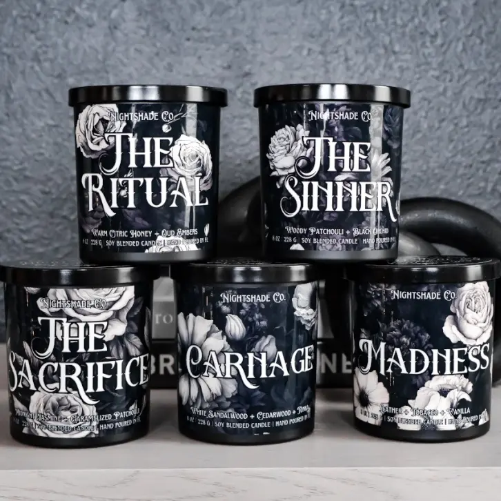 Lord Series Book Title - 8oz Scented Candle | Officially Licensed | Shantel Tessier