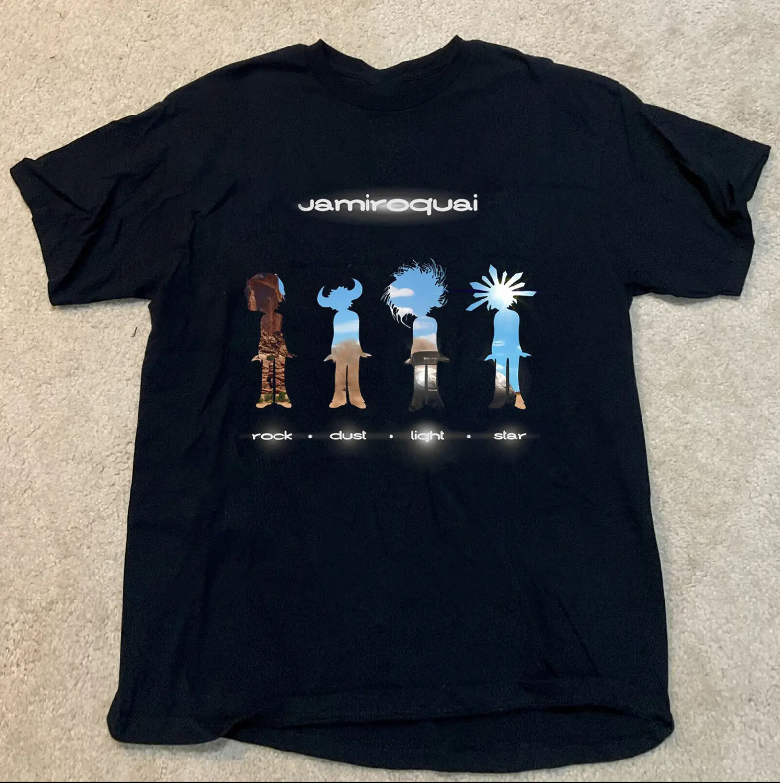 Jamiroquai Band Rock Dust Light Star Gift For Fan T-Shirt S-6XL