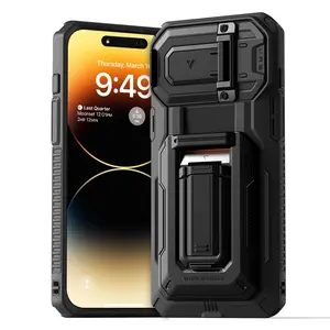 iPhone 15 Series Case D-Wallet Origin - Shockproof Protective Cover for Smartphone with Card & Holder Functionality