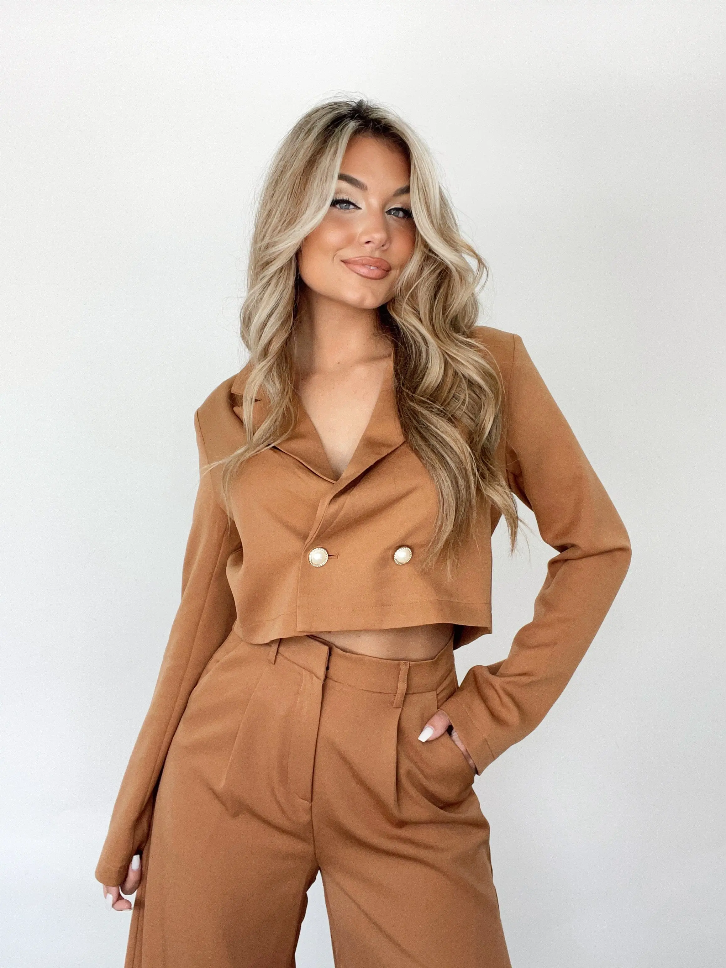 Girl Boss Cropped Blazer Girl Boss Cropped Blazer
