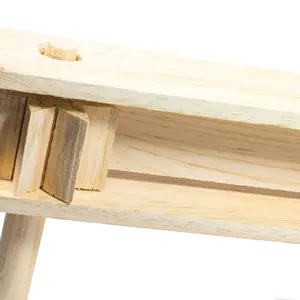 Mexart Wooden Handmade Noisemaker Grogger 15" Matraca Ratchet Sports Loud