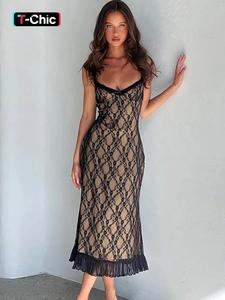 women's geometric print contrast lace bow decor vintage bodycon dress, dresses for women, homecoming dresses, birthday dresses, sleeveless dress for party club dating wear, lace dress, summer dresses, elegant dress, evening gown, womenswear
