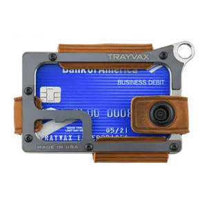 Contour Wallet - Raw Tobacco Brown