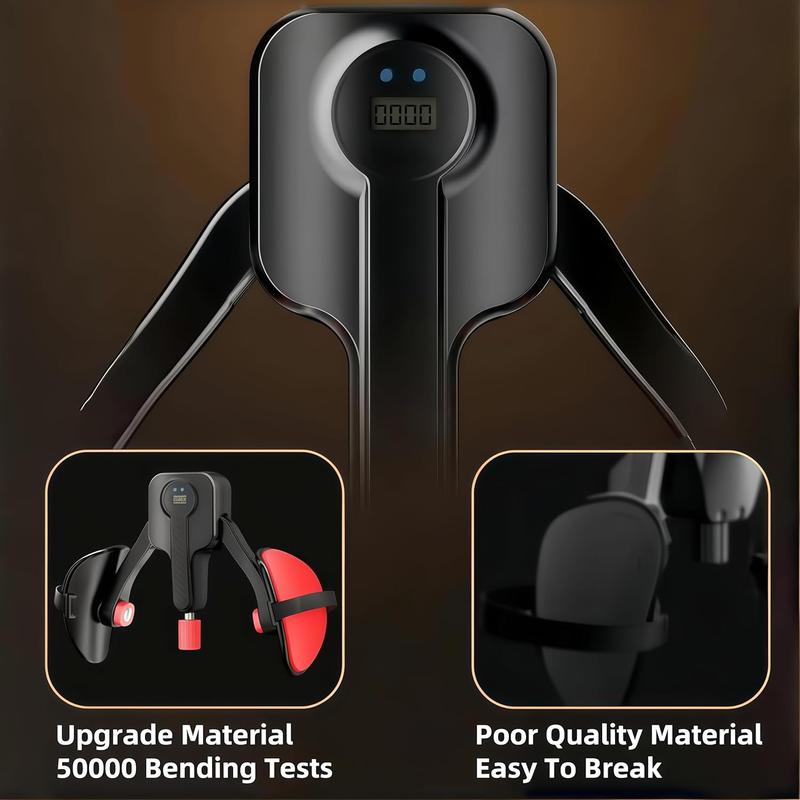 Upgraded Kegel Exercise Thigh Trainer Adjustable Resistance 20-110 lbs with Digital Timer & Bonus Resistance Band for Men Women Home Fitness