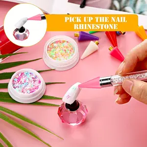 Nail polish dotting crayon, double-ended dotting diamond crayon, diamond dotting pen