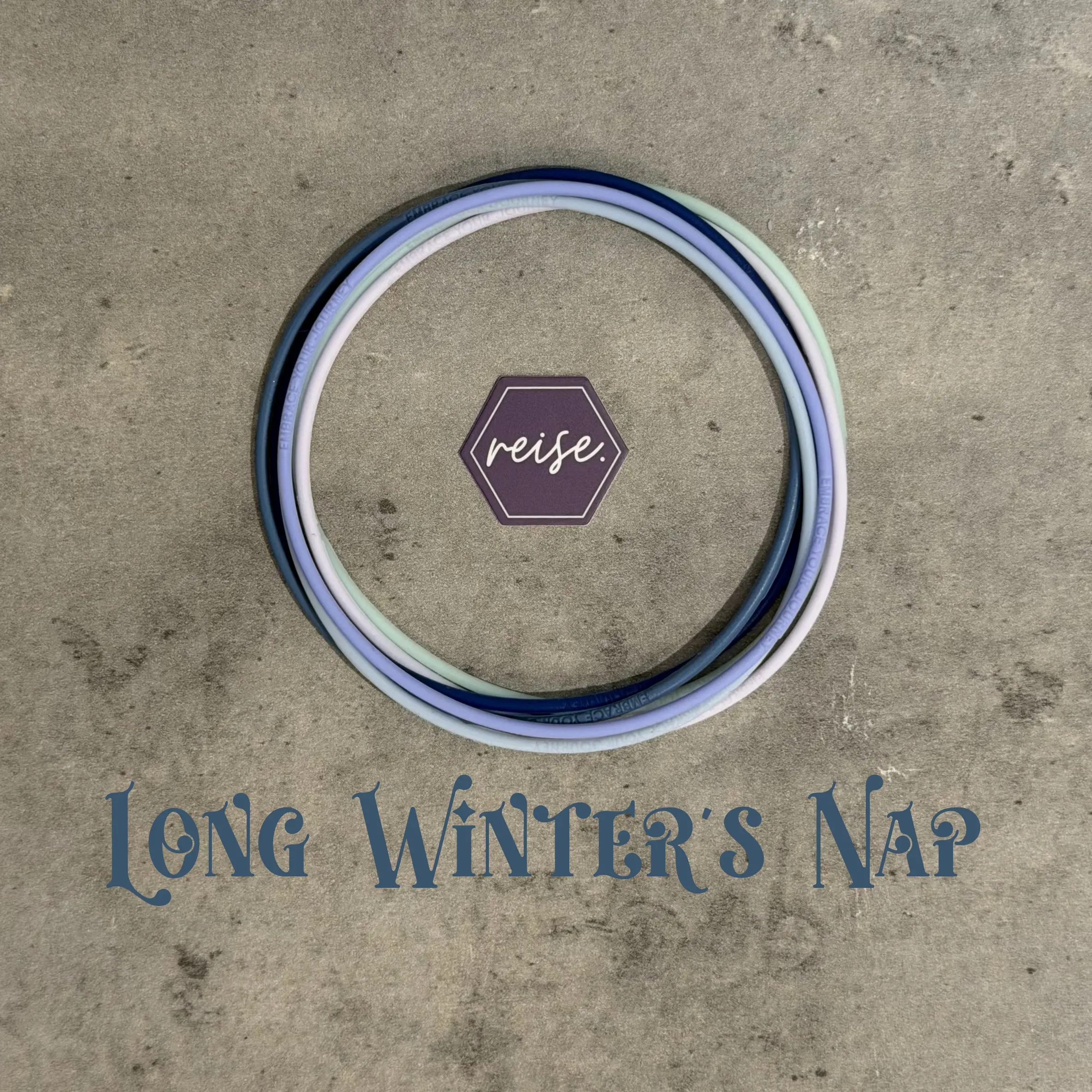 NEW DROP! / "And To All A Good Night" Collection / Holiday 2025 Stacks / Silicone Stacking Bracelets
