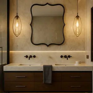 Ayvacık Asymmetrical Wall Mirror - Unique Irregular Design | Alpken
