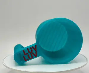 3D-Printed Ice Cream Cup Holder w/Spoon Holder