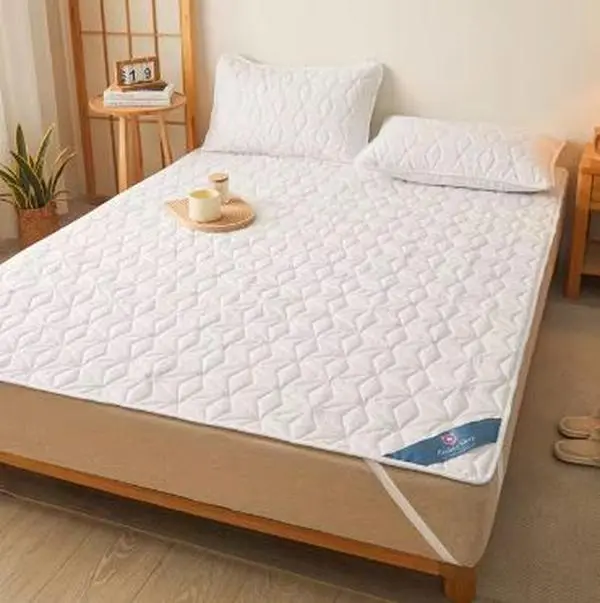 Best Price Mellow Memory Foam Mattress Topper with Cover, Calming, White, Grey
