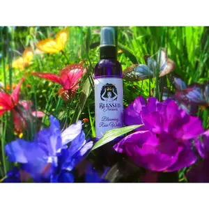 Pure Blooming Rose Water 2oz/4oz (moisture for hair and face) natural curly hair growth