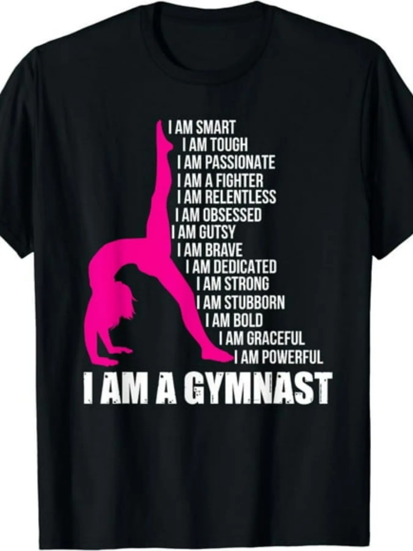 I Am A Gymnast Funny Handstand Gymnastics Gift Wom unisex soft cotton short sleeve t shirt, vintage graphic casual tee for men women teens, perfect birthday holiday gift for camping travel gym daily street  wear