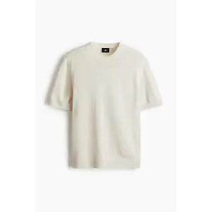 H&M Regular Fit Fine-knit T-shirt