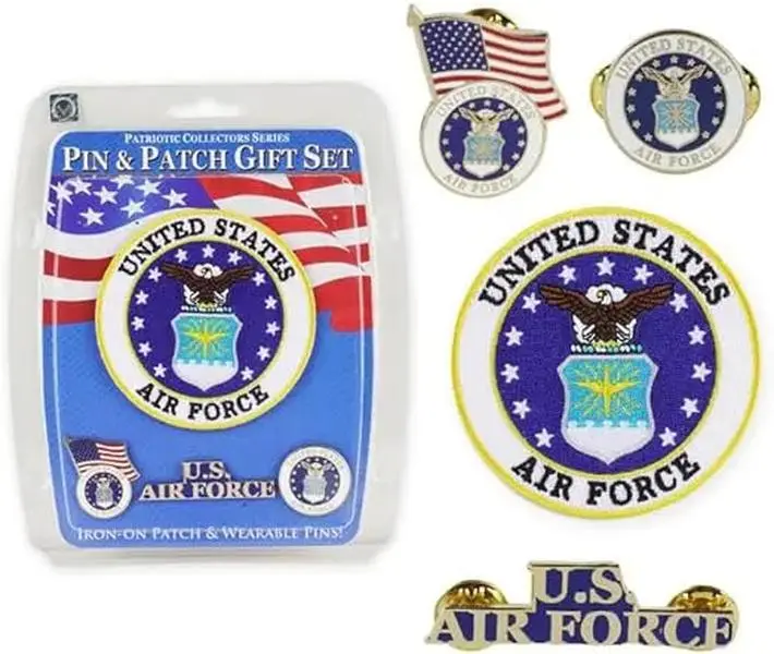 United States Air Force (USAF) Pin & Patch Set