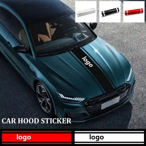 Car hood sports sticker, hood decorative sticker, car decals, sticker for cars, car stickers, three colors optional, waterproof and scratch-proof, suitable for Toyota/Volkswagen/Suzuki/Lada/Mazda/Mitsubishi/Nissan and other brand models