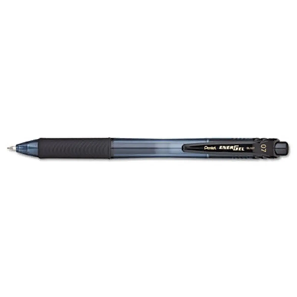 Pentel BL107A EnerGel X Retractable Roller Gel Pens, Black Ink, 12-Pack - Left Handed Office Stationery with Fast-Drying High Performance Ink, Latex-Free, Smooth Write, Smear-Resistant for Control Needs