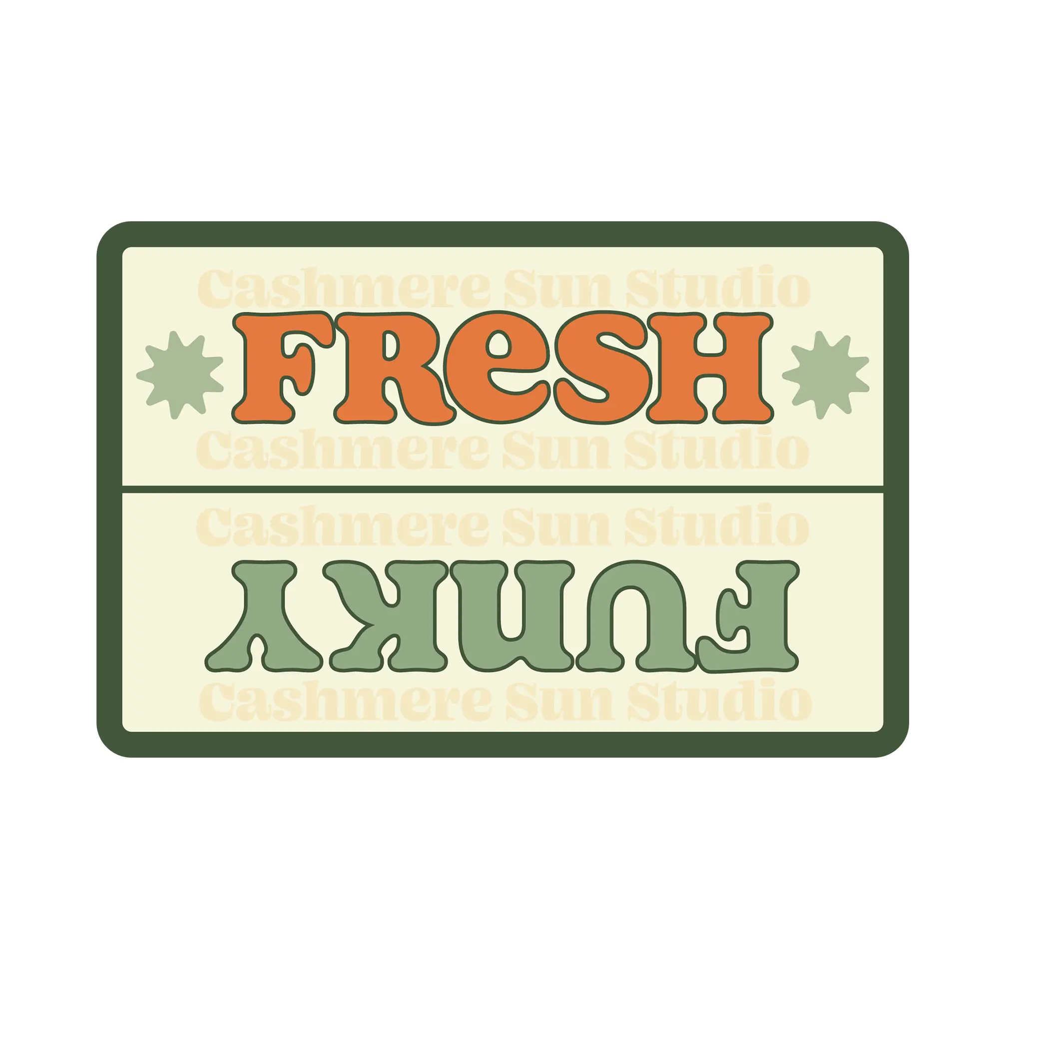 Funky/Fresh Dishwasher Magnet - Dual-Sided Clean & Dirty Indicator - Stylish Kitchen Decor Switch Switch