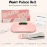 Automatic Portable Heating Pad, Heating Pads Shut Off Belly Wrap Adjustable Belt Menstrual Cramps Relief Pad Comfort Daily