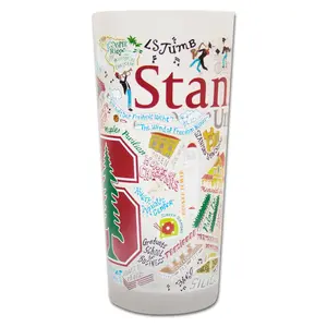Stanford University Collegiate Drinking Glass