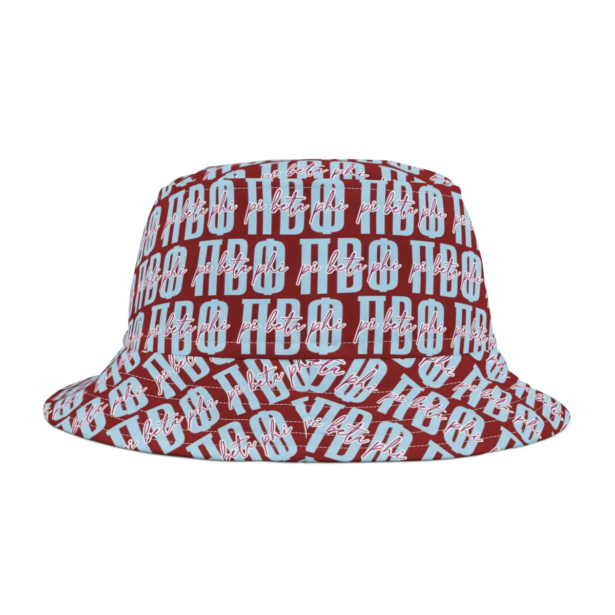 Pi Beta Phi All Over Print Bucket Hat