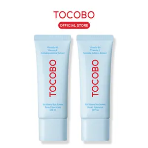 [TOCOBO Official] 2 PACK Bio Watery Sun Screen Broad Spectrum SPF 50 | Korean Sunscreen Skincare Non-Greasy Hydrating Sunscreen Protector solar en crema FPS 50