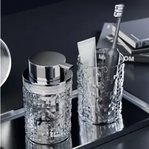 High-Quality Foam Soap Dispenser, Easy Lather, Durable Press Type, Reusable for Shampoo & Shower, Essential Bathroom Accessory