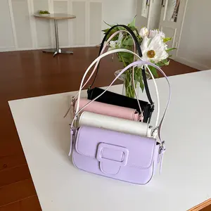 Polly Bag for Women 2025 New Special-Interest Design Fashion Brand Retro Shoulder Underarm Bag Cambridge Satchel Baguette Bag