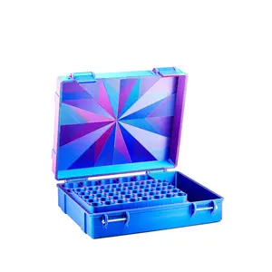 Vial Vault Pro 50 | 10×10 mL + 40×3 mL w/ Integrated Syringe & Pad Space