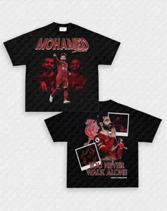 Mohamed Salah v2 Tee, Graphic Sport T-shirt, Vintage Soccer Player Shirt ,Playoffs,Y2k , Soccer Apparel , Gift For Soccer Fans, Gift For him