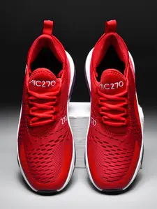 Unisex Hollow Out Breathable Full Sole Air Cushion Sneakers, 7 Colors Available, Sporty Style, Comfortable & Versatile, Ideal for Daily Use