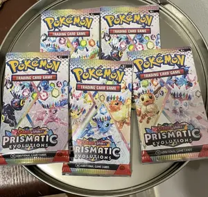 Prismatic Evolutions 5 Pack Booster Pack Lot