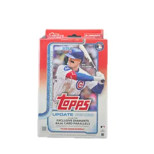 Topps 2025 Update Series Baseball Hanger Box 59 Cards with Exclusive Diamante Base Card Parallels
