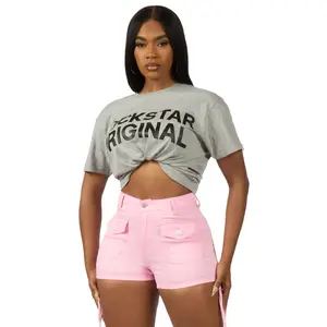 Reigna Grey Graphic Tee