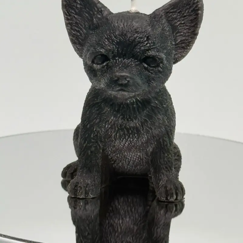 Chihuahua-Shaped Decor Candle, Unique Home Decor Item for Pet Lovers