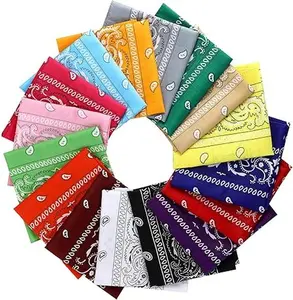 16pcs Bandanas Multi-Purpose Party Outdoor Favor Scarf Headband Handkerchiefs for Women Men Boy Girls