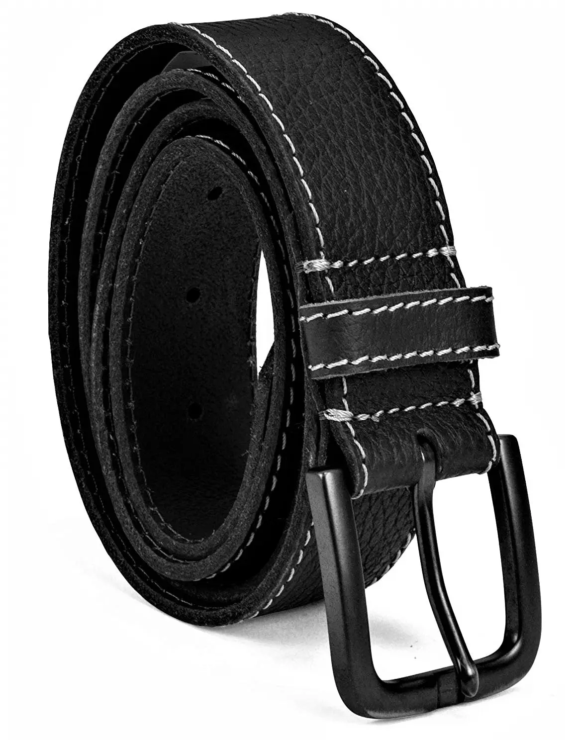 Timberland Men's 40 MM Rugged Genuine Leather Casual Jean Belt