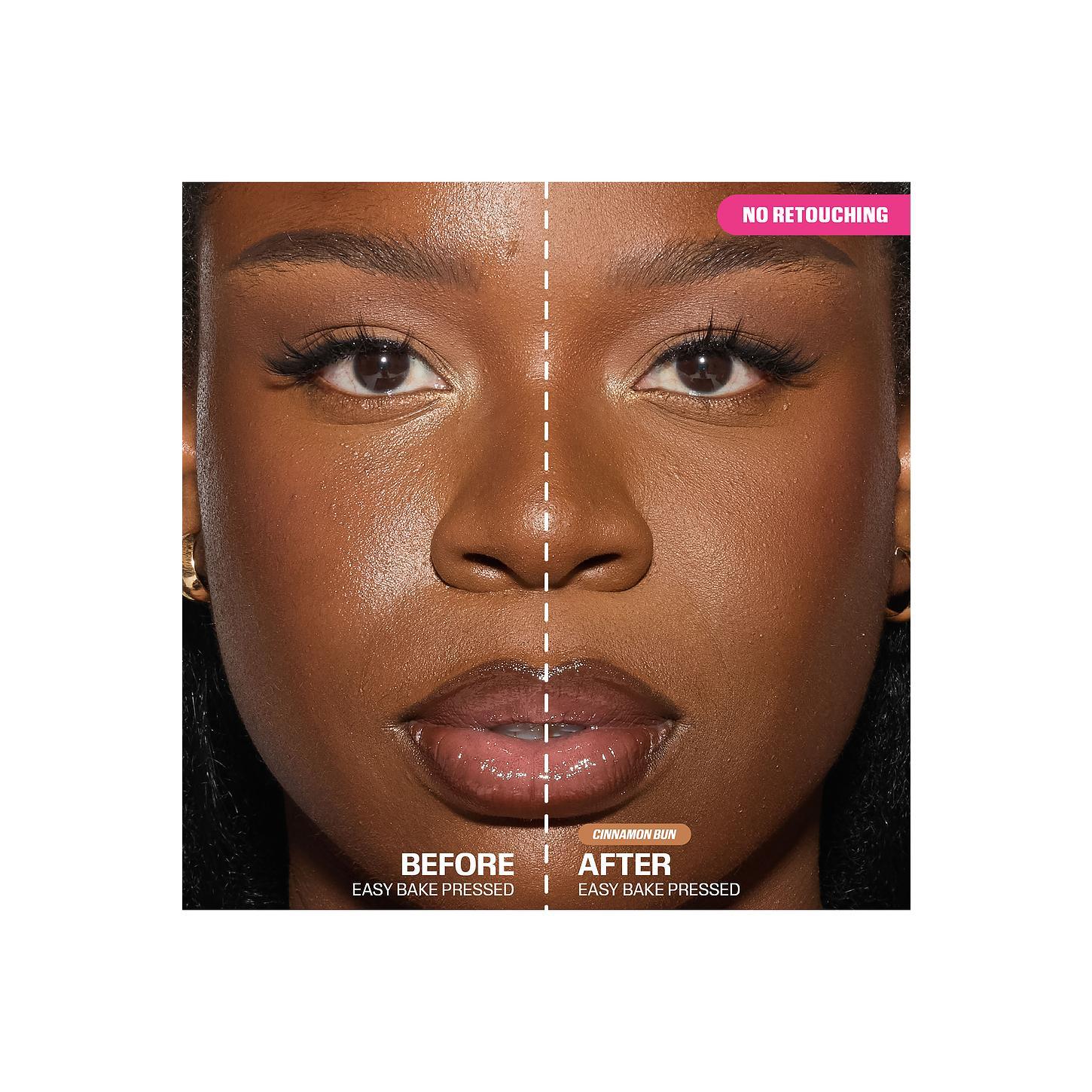 Huda Beauty Easy Bake Pressed Powder in Cinnamon Bun