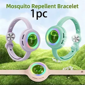 Portable Mosquito Repellent Wristband, Efficient Physical Mosquito Bracelet, Outdoor Sports, Camping, Summer, Forest Essential