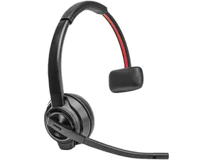 HP Poly Savi 8410 Office Monaural DECT 1920-1930MHz Headset Mono Wireless Bluetooth/DECT 590.6 ft 32 Ohm Over-the-head On-ear Monaural Supra-aural Noise Cancelling Microphone Model 8L7E6AA#ABA