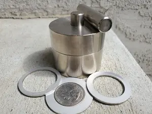 Coin Ring Punch 1/2" - Coin Ring Tools Center Punch That Will Punch A Hole In 4 Different Coins USA - Jewelry Making - Make Rings