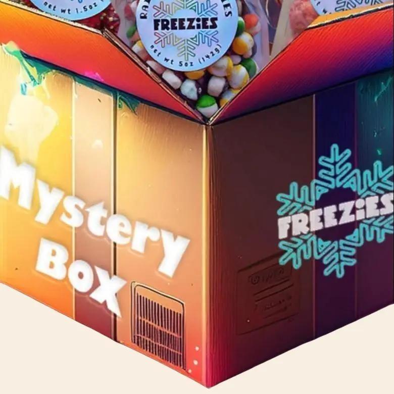 Freezies  Candy Box Snack for Birthday and Holiday Gifts - Bonbon giftbaskets snack bundle fun candy  variety