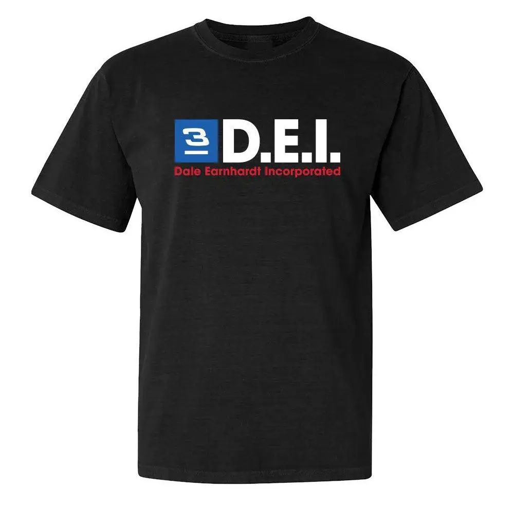 Racing D.E.I. Graphic Tee Mens Unisex Streetwear Cotton Top Vintage Motorsport Retro Style