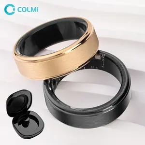COLMI Smart Ring, Fashionable Sports Ring with Multiple Size Options, Multifunctional Ring with Exercise Record, Remote Control Photography, Ring Search, Wearable