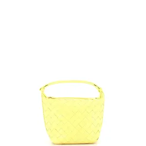 Pre-owned Bottega Veneta Leather Shoulder Bags Wallace Shoulder Bag Intrecciato Nappa Mini by Rebag