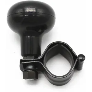 Universal Black Auto Heavy Duty Knob Car Steering Wheel Spinner Handle