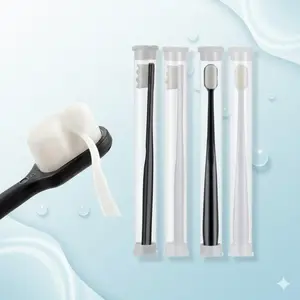 Ultra-Soft Toothbrush for Sensitive Gums & Receding Gums | Gentle Plaque Removal, Enamel-Safe Stain Cleaning | Soft Bristles for Gum Care & Sensitivity | Compact for Travel & Home Oral Care